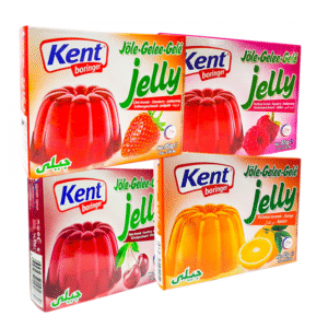 Gelatina. Kent. Jelly.