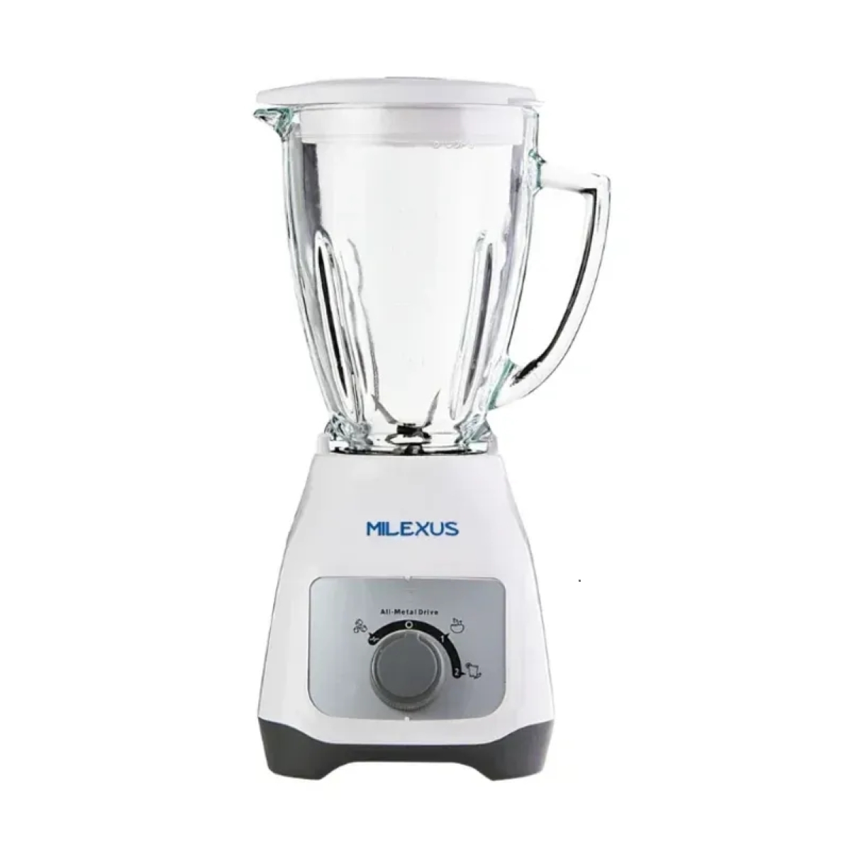 Batidora / Licuadora. Milexus. Vaso de Cristal.